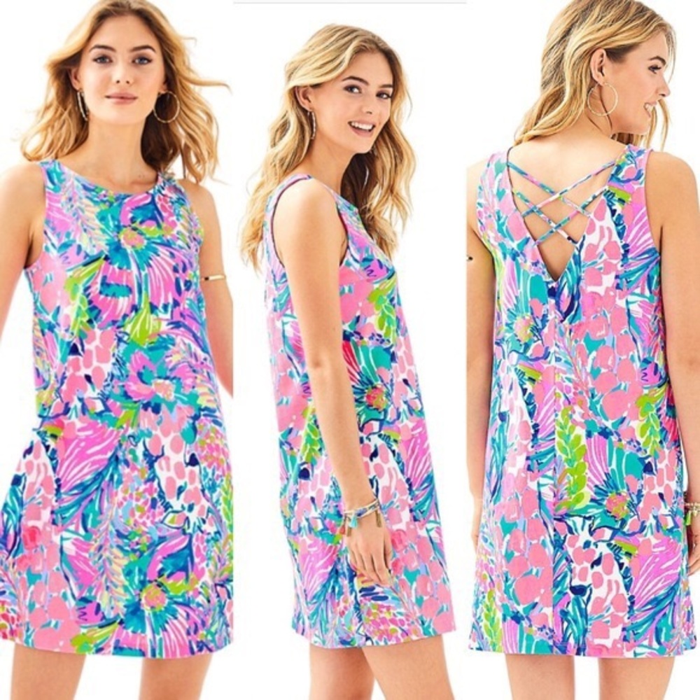 Lilly Pulitzer crisscross back dress